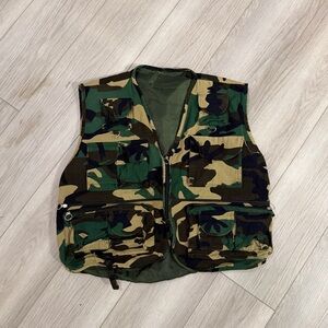 Vintage Camoflage Vest